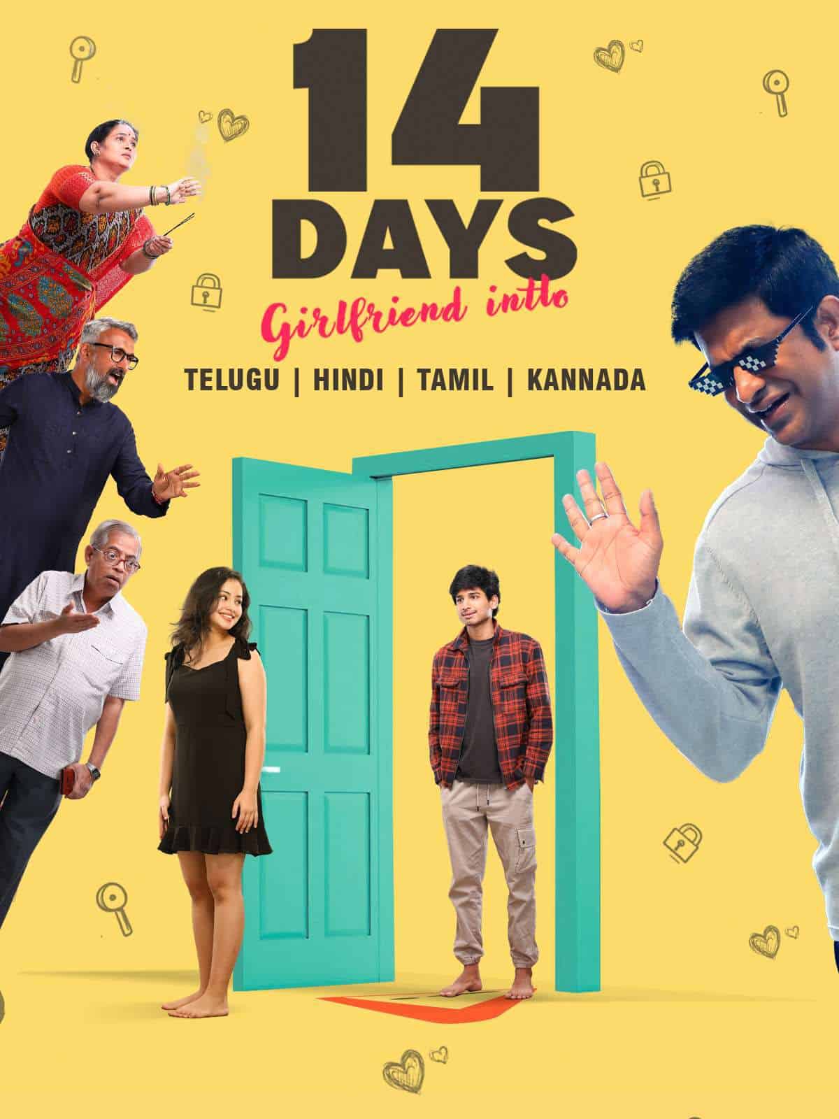14 Days – Girlfriend Intlo (2025) (Hindi + Telugu) Dual Audio UnCut South Movie HD ESub Movies4u