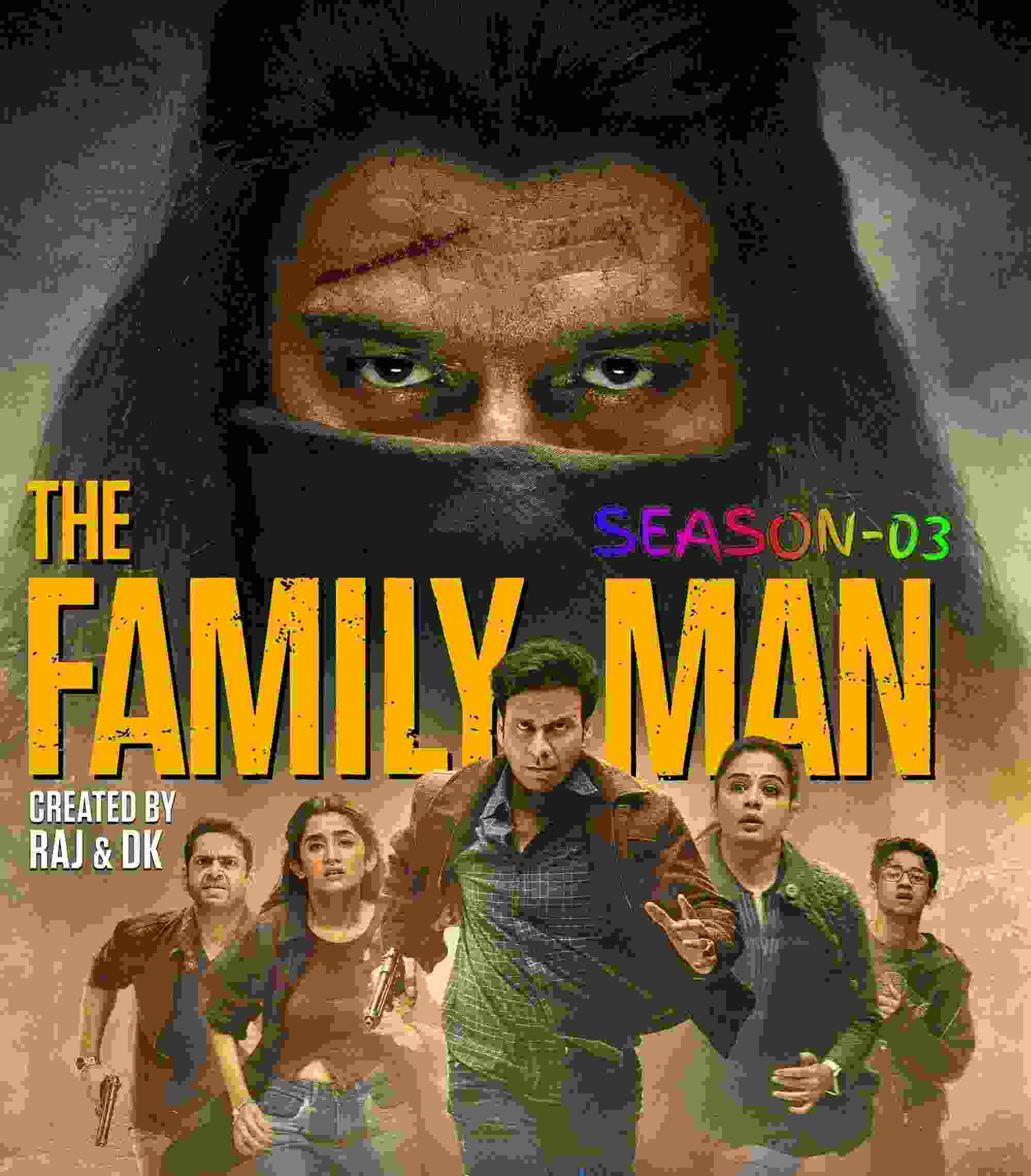 The Family Man S03 (2025) Hindi Completed Web Series HEVC ESub