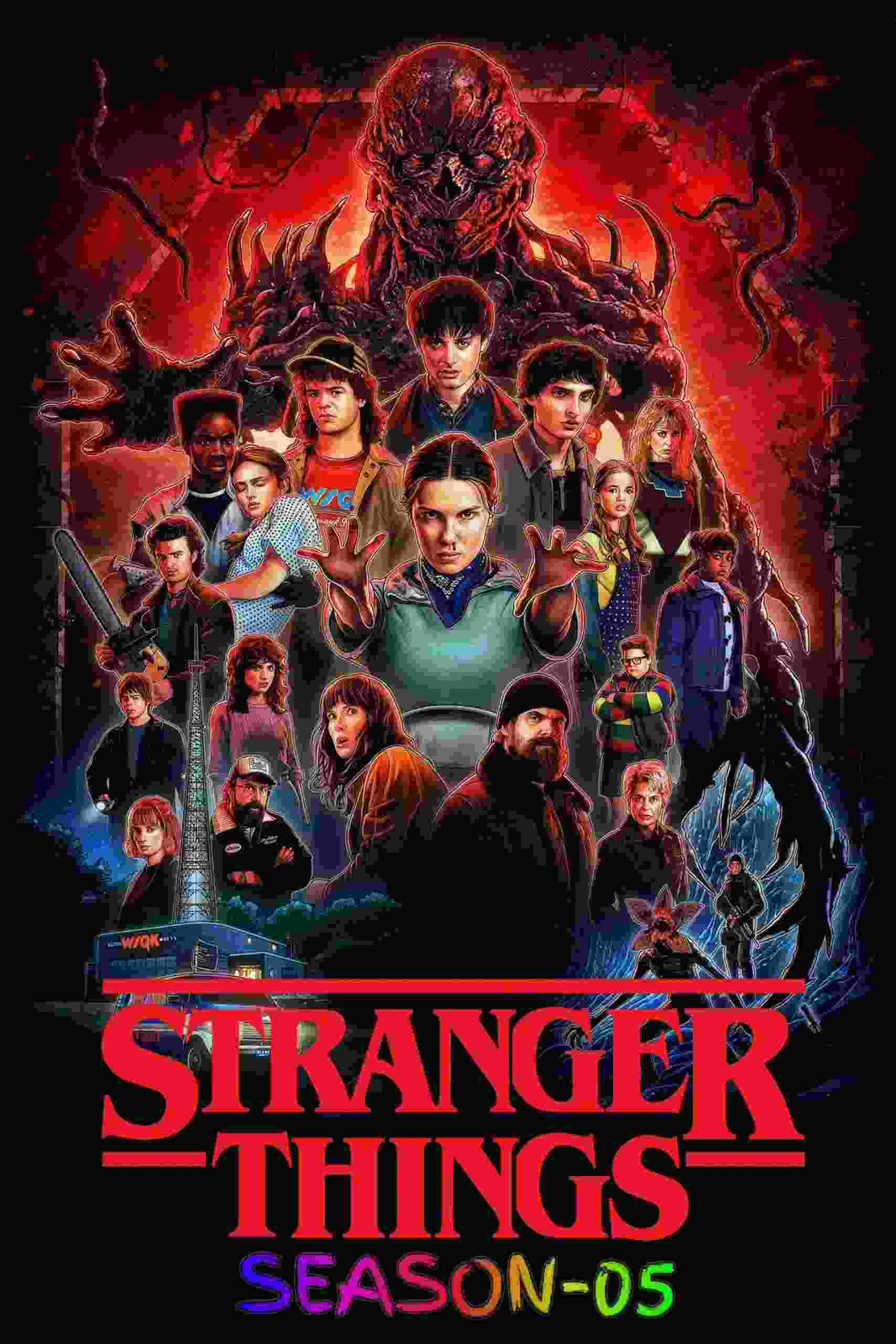 Stranger Things S05 (2025) (Hindi + English) Dual Audio Completed Web Series HEVC ESub