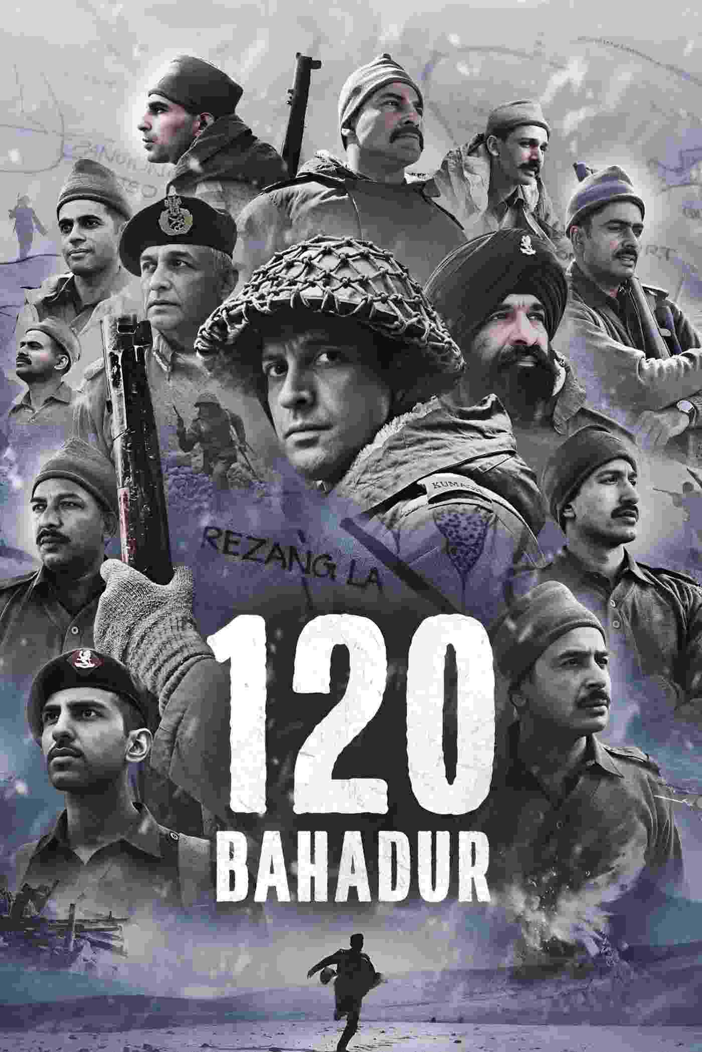 120 Bahadur (2025) Bollywood Hindi Movie HD ESub